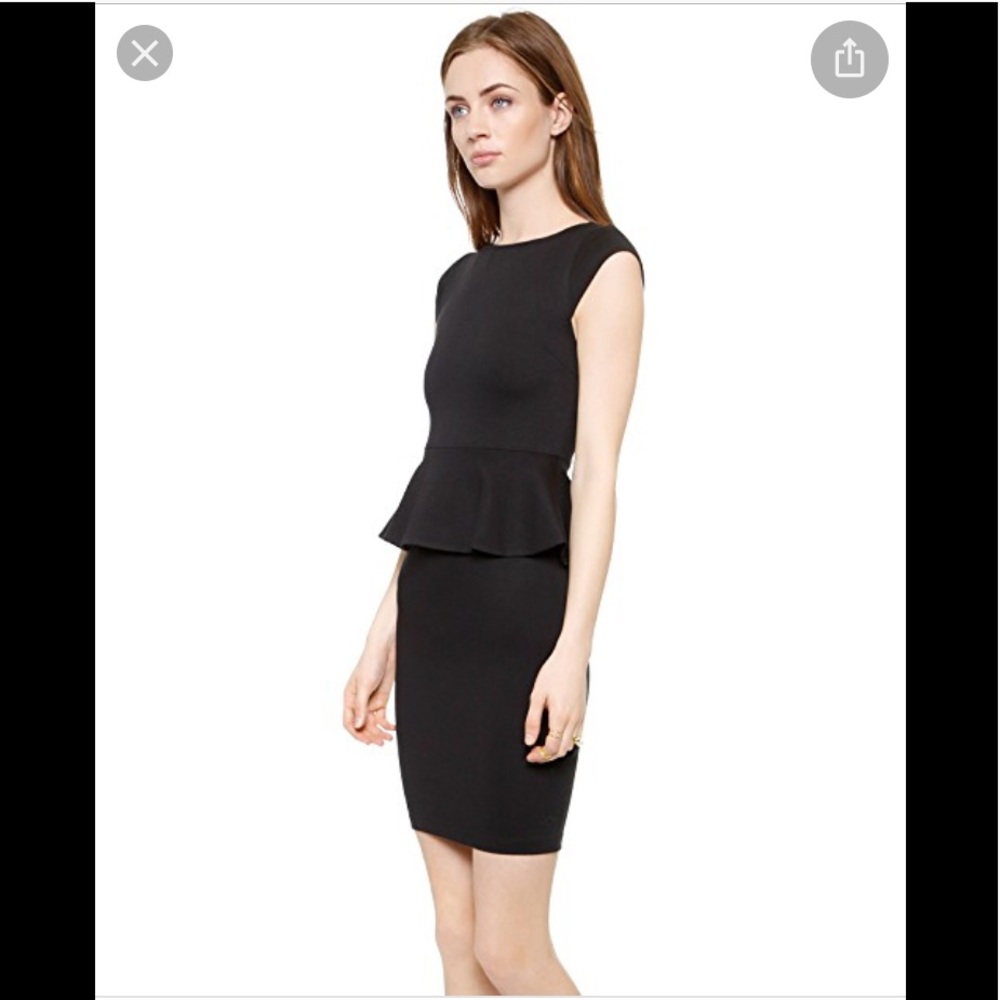 EUC Alice + Olivia Peplum Dress
